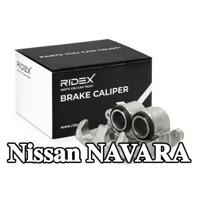RIDEX مكابح الفرامل للمحور الأمامي, المحور الأمامي الأيسر, المحور الأمامي الأيمن — Nissan Navara