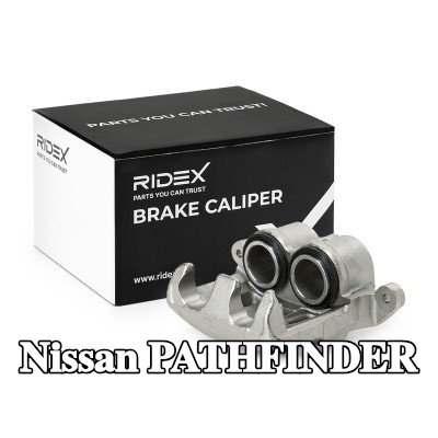 RIDEX مكابح الفرامل للمحور الأمامي, المحور الأمامي الأيسر, المحور الأمامي الأيمن — Nissan Pathfinder
