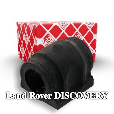 FEBI BILSTEIN جلبة قضيب مانع للانقلاب المحور الأمامي, 27mm, مطاط, مطاط مبطّن بقماش — 2004 Land Rover Discovery