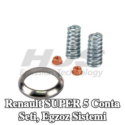HJS Conta Seti, egzoz sistemi — Renault Super 5