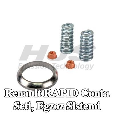 HJS Conta Seti, egzoz sistemi — Renault Rapid