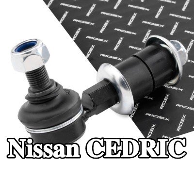 RIDEX وصلة قضيب مانع الانقلاب المحور الأمامي كلا الجانبين, الفولاذ — Nissan Cedric