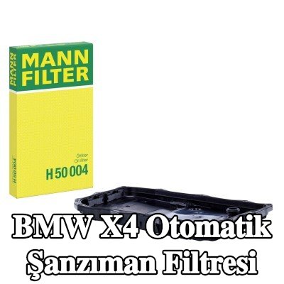 MANN-FILTER Conta/sızdırmazlık elemanlı otomatik şanzıman filtresi, yağ tahliye tapalı — BMW X4