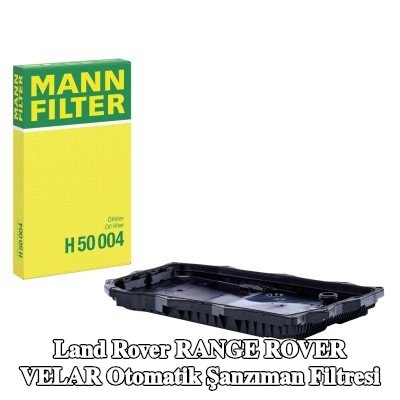 MANN-FILTER Conta/sızdırmazlık elemanlı otomatik şanzıman filtresi, yağ tahliye tapalı — Land Rover Range Rover Velar