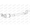 WALKER Orta susturucu 1820mm, montaj parçaları olmadan — Mercedes-Benz Gla (5)