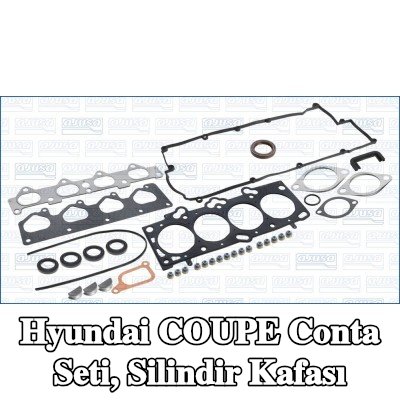 AJUSA Conta seti, silindir kafası — Hyundai Coupe