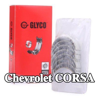 GLYCO محامل الطرف الكبير ذات ظهر فولاذي مطلي بالبرونز — Chevrolet Corsa