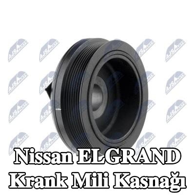 NTY Krank mili kasnağı — Nissan Elgrand