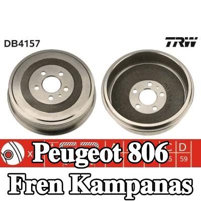 TRW Fren kampanas — 2000 Peugeot 806