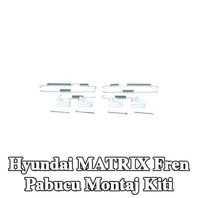 BOSCH Yaylı fren pabucu montaj kiti — Hyundai Matrix
