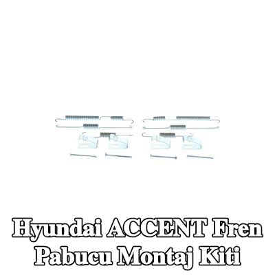 BOSCH Yaylı fren pabucu montaj kiti — 2006 Hyundai Accent