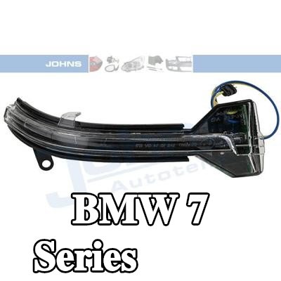 JOHNS مؤشر جانبي مرآة خارجية, أمامي أيمن — 2012 BMW 7 Series