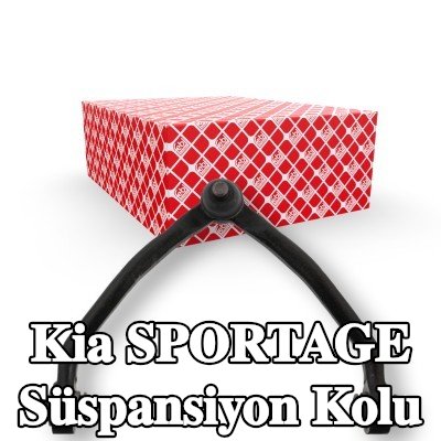 FEBI BILSTEIN Ön Aks Sol Süspansiyon Kolu, Ön Aks Sağ, Üst, Dökme Çelik, bilyeli mafsal ile, lastik yastıklı — 2000 Kia Sportage