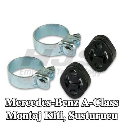 HJS Montaj Kiti, kelepçeli susturucu — Mercedes-Benz A-Class