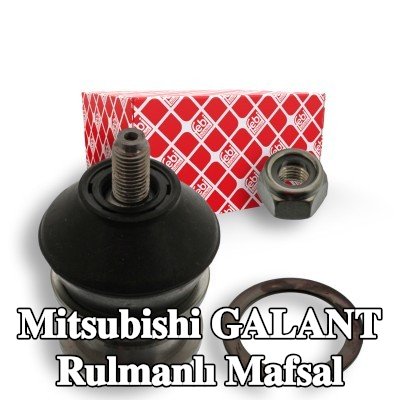 FEBI BILSTEIN Ön Sol Aks Bilyeli Mafsal, Ön Aks Sağ, Üst, kilit somunu ile, tutma halkası — 1995 Mitsubishi Galant