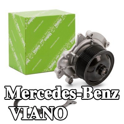 VALEO مضخة مياه بدون غطاء, مع حشيات/مانعات تسرب — Mercedes-Benz Viano