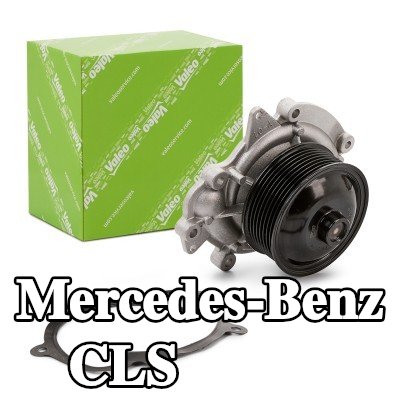 VALEO مضخة مياه بدون غطاء, مع حشيات/مانعات تسرب — 2005 Mercedes-Benz Cls