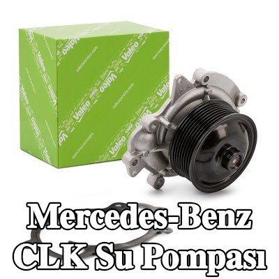 VALEO Kapaksız su pompası, conta/sızdırmazlık elemanları ile — Mercedes-Benz Clk