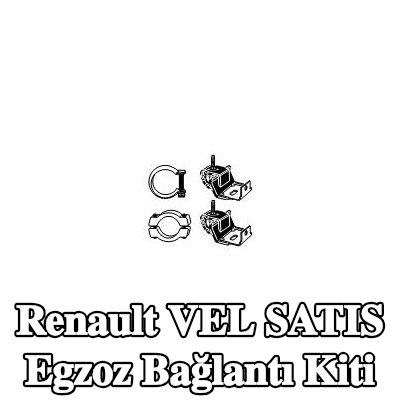 HJS Egzoz bağlantı kiti — Renault Vel Satis