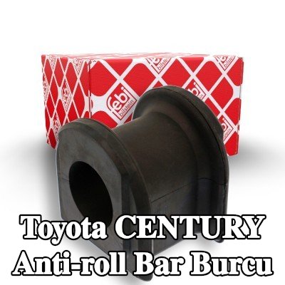 FEBI BILSTEIN Ön aks stabilizatör çubuğu burcu, 27mm, Kauçuk — Toyota Century