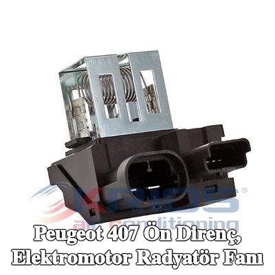 MEAT & DORIA Ön direnç, elektromotor radyatör fanı — 2004 Peugeot 407