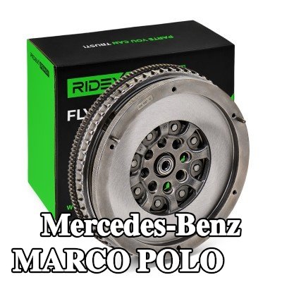 RIDEX REMAN حذافة مزودة بحلقة مستشعر مغناطيسي مدمجة, مع محمل العجلة — Mercedes-Benz Marco Polo