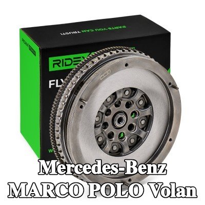 RIDEX REMAN Entegre manyetik sensör halkalı volan, tekerlek yatağı ile — Mercedes-Benz Marco Polo