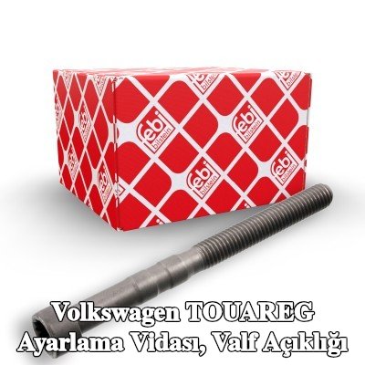 FEBI BILSTEIN Ayarlama vidası, valf açıklığı — Volkswagen Touareg