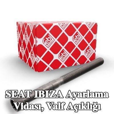 FEBI BILSTEIN Ayarlama vidası, valf açıklığı — SEAT Ibiza