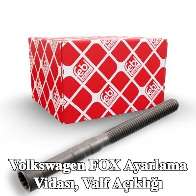 FEBI BILSTEIN Ayarlama vidası, valf açıklığı — Volkswagen Fox