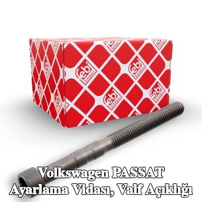 FEBI BILSTEIN Ayarlama vidası, valf açıklığı — Volkswagen Passat