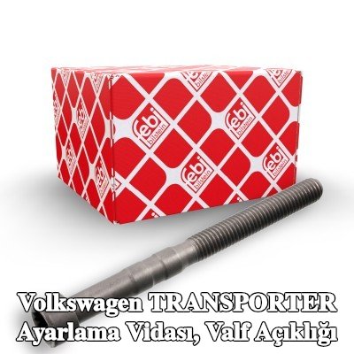 FEBI BILSTEIN Ayarlama vidası, valf açıklığı — Volkswagen Transporter