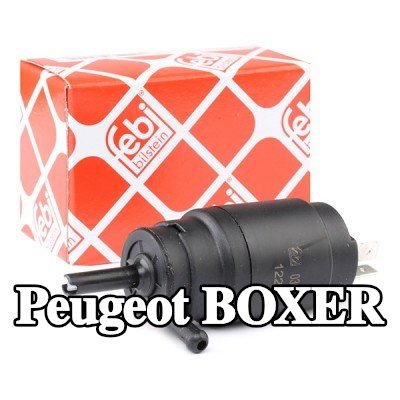 FEBI BILSTEIN مضخة غسيل الزجاج الأمامي 12V — 2000 Peugeot Boxer