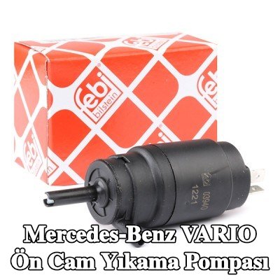 FEBI BILSTEIN Ön cam yıkama pompası 12V — Mercedes-Benz Vario