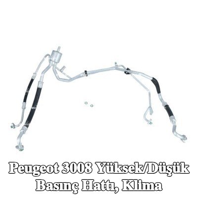 NRF Yüksek/Düşük Basınç Hattı, klima — 2012 Peugeot 3008