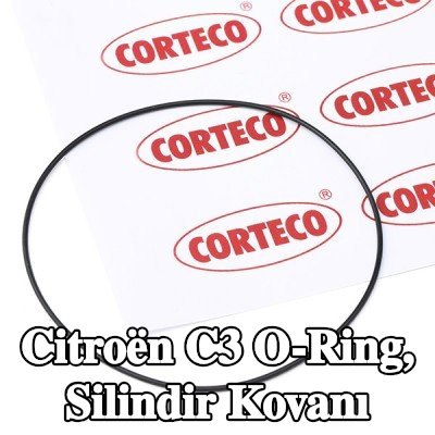 CORTECO O-Ring, silindir kovanı — Citroën C3