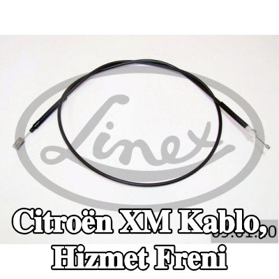 LINEX Kablo, hizmet freni — Citroën Xm