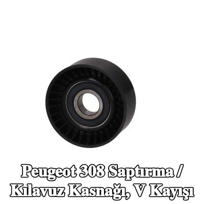 KAMOKA Saptırma / Kılavuz Kasnağı, V kayışı — 2007 Peugeot 308