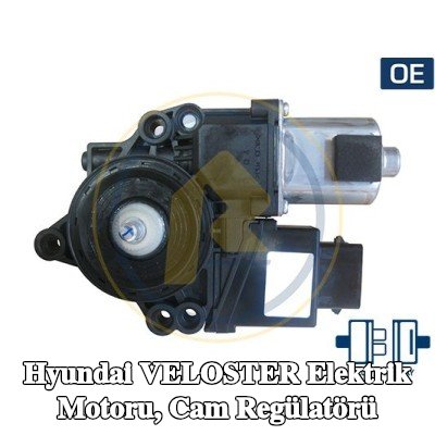 AC Rolcar Elektrik motoru, cam regülatörü Sağ Ön, elektrik motorlu — Hyundai Veloster