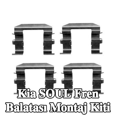 BOSCH Fren balatası montaj kiti — Kia Soul