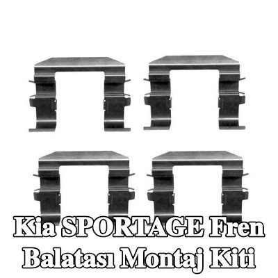 BOSCH Fren balatası montaj kiti — 2012 Kia Sportage