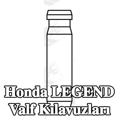 AE Valf Kılavuzları — Honda Legend