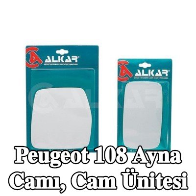 ALKAR Ayna camı, cam ünitesi — Peugeot 108