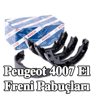 BOSCH El freni pabuçları — Peugeot 4007
