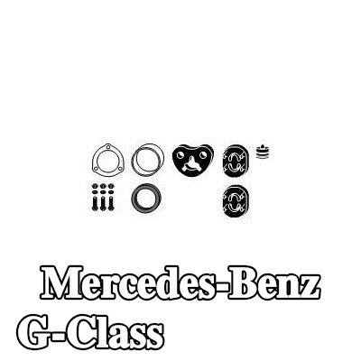 VEGAZ طقم تركيب العادم — Mercedes-Benz G-Class