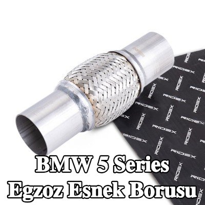 RIDEX Boru soketli egzoz esnek borusu — 2005 BMW 5 Series