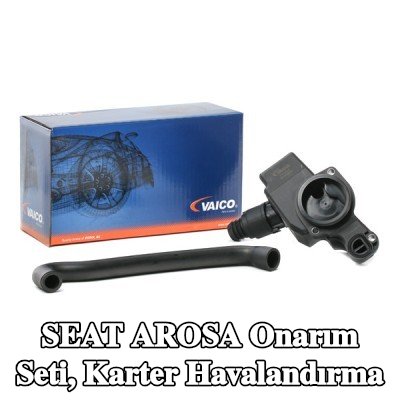 VAICO Onarım Seti, motor tarafında karter havalandırması, contalı/sızdırmaz, hortumlu, EXPERT KITS + — SEAT Arosa