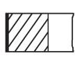 MAHLE Piston Segman Kiti — Citroën C2 (1)