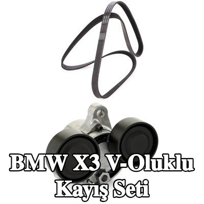 RIDEX PLUS V-Oluklu Kayış Seti — 2012 BMW X3