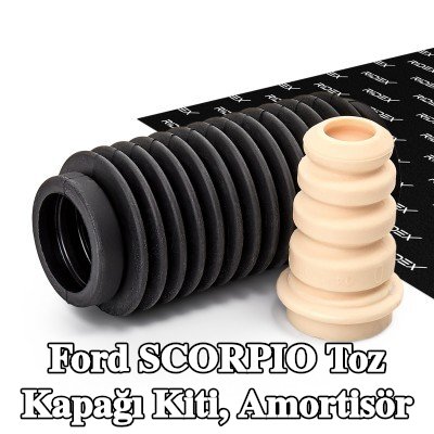 RIDEX Toz kapağı kiti, amortisör Ön Aks — Ford Scorpio